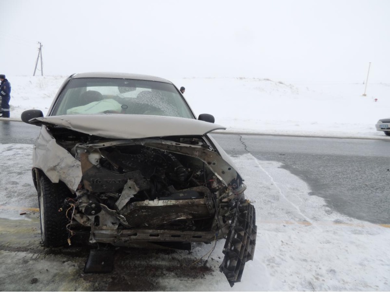 Авария в Оренбуржье – пострадали 2 человека